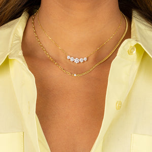  Colored CZ Necklace Combo Set - Adina Eden's Jewels