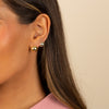  Solid Itty Bitty Button Huggie Earring - Adina Eden's Jewels
