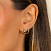  Plain Ring Huggie Earring - Adina Eden's Jewels