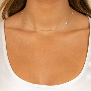  Diamond By The Yard Choker - Adina Eden's Jewels