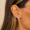  Tiny CZ Shaker Stud Earring - Adina Eden's Jewels