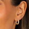  Mini CZ Tennis Huggie Earring - Adina Eden's Jewels
