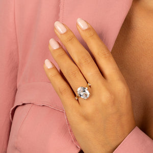  Colored Oval Shape Travel Ring - Adina Eden's Jewels