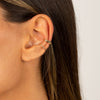  Solid Ear Cuff 14K - Adina Eden's Jewels