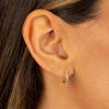  Mini Solid Cuban Chain Huggie Earring - Adina Eden's Jewels