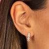  Chunky CZ Stud Earring - Adina Eden's Jewels