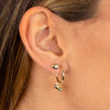  Mini Puffy Heart Stud Earring 14K - Adina Eden's Jewels