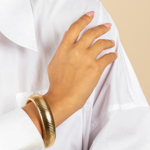  Super Chunky Snake Bangle - Adina Eden's Jewels