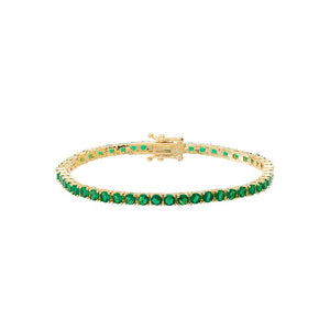 Colored Classic Tennis Bracelet