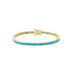 Colored Classic Tennis Bracelet