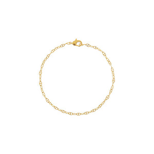 Gold Chunky Mariner Chain Bracelet - Adina Eden's Jewels