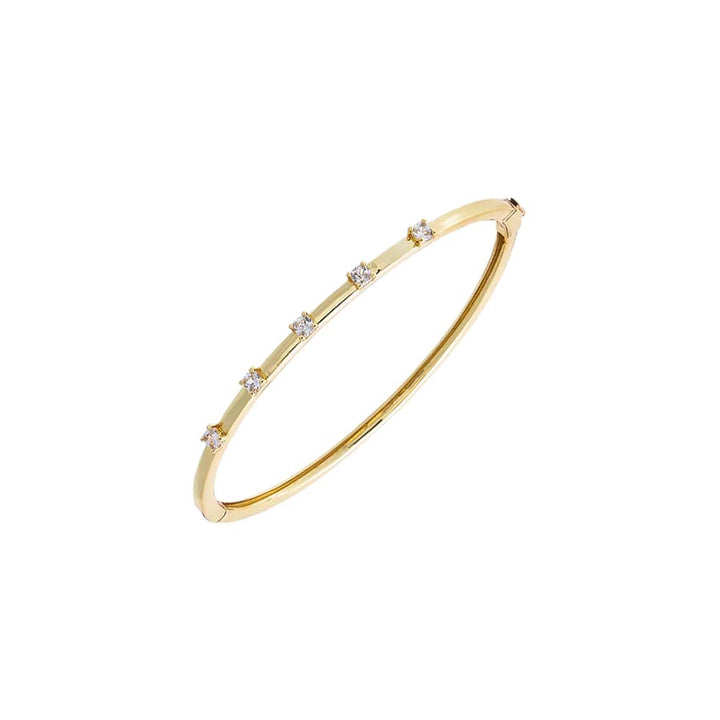 Scattered CZ Bangle – Adina Eden
