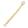 Gold Pave Accented Mariner Toggle Bracelet - Adina Eden's Jewels