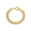 Gold Solid Cuban Toggle Bracelet - Adina Eden's Jewels