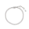 Silver CZ Princess Tennis Bracelet - Adina Eden's Jewels
