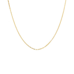 14K Gold / 18" Baby Gucci Necklace 14K - Adina Eden's Jewels