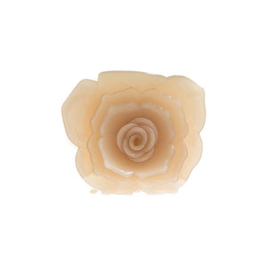 Cream Cream Rose Claw Clip - Adina Eden's Jewels