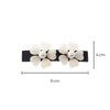 Small MOP Double Cutout Flower Hair Barrette - Adina Eden's Jewels
