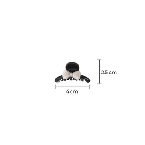 Pearl Bow Mini Claw Clip Set - Adina Eden's Jewels