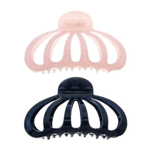 Pink & Navy Pink & Navy Ocotopus Hair Claw Clip Set - Adina Eden's Jewels