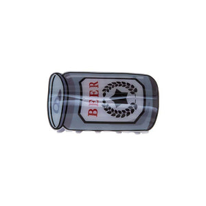 Grey Classic Beer Can Claw Clip - Adina Eden's Jewels