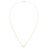  CZ Mini Baguette Pendant Necklace 14K - Adina Eden's Jewels