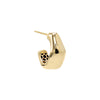  Chunky Octagon Open Hoop Earring 14K - Adina Eden's Jewels