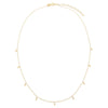  Dainty Dangling Charm Necklace 14K - Adina Eden's Jewels