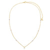 Pearl White Dainty Pearl Necklace - Adina Eden's Jewels