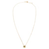 Circle Shape Pendant Necklace 14K - Adina Eden's Jewels