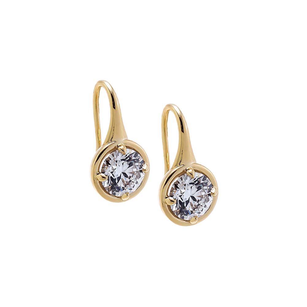 14 kt gold fishing hook earings Fish Earring, / Pair Add unique style with 14k yellow gold dangling 3D fish hook earrings from Jewelry America 14KT Yellow Gold Fish Hook