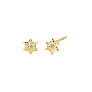 CZ Star Stud Earring