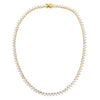  Heart Tennis Necklace - Adina Eden's Jewels