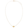  Engravable Mini Heart Necklace 14K - Adina Eden's Jewels