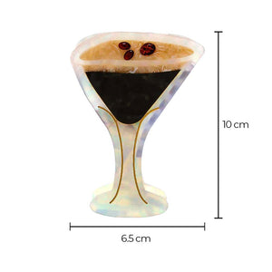 Espresso Martini Hair Claw Clip - Adina Eden's Jewels