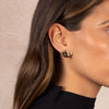  Solid Chunky Teardrop Stud Earring - Adina Eden's Jewels