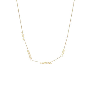 Solid Nameplate Necklace