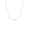 Solid Nameplate Necklace
