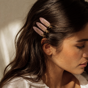 Glitter Creaseless Clip Set