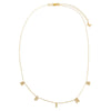  Pave Scattered Name Chain Necklace - Adina Eden's Jewels