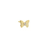  CZ Butterfly Stud Earring - Adina Eden's Jewels