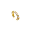 Gold Pave Curved Ear Cuff - Adina Eden's Jewels