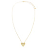  Pave Accented Heart Pendant Necklace - Adina Eden's Jewels