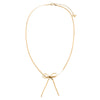  Herringbone Bow Tie Necklace - Adina Eden's Jewels