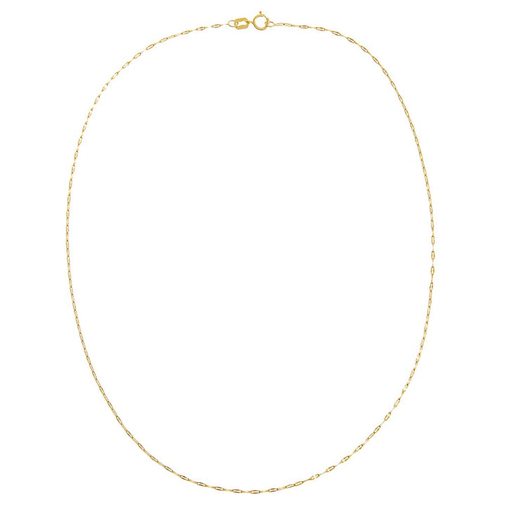  Hammered Cable Chain 14K - Adina Eden's Jewels