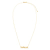  Solid Bubble Mama Necklace 14K - Adina Eden's Jewels
