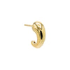 14K Gold / Single Solid Claw Stud Earring 14K - Adina Eden's Jewels