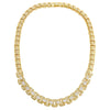  Pave Super Chunky Box Chain Necklace - Adina Eden's Jewels