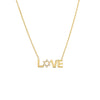Gold CZ Star Of David Love Necklace - Adina Eden's Jewels