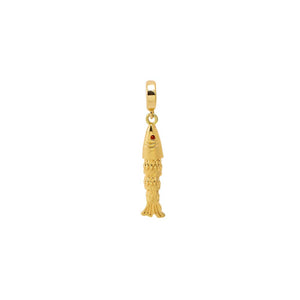 Gold Gold Fish Charm - Adina Eden's Jewels